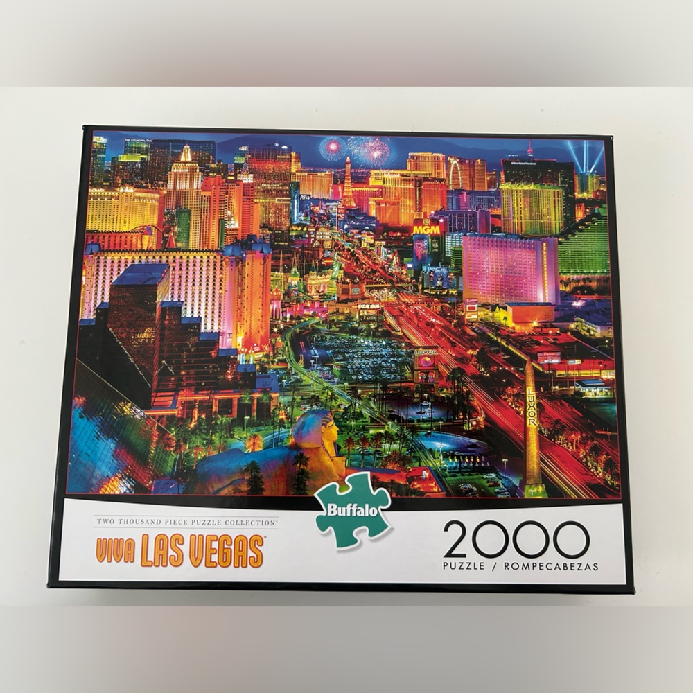 Brand New “Viva Las Vegas” Puzzle (2000 Pieces)
